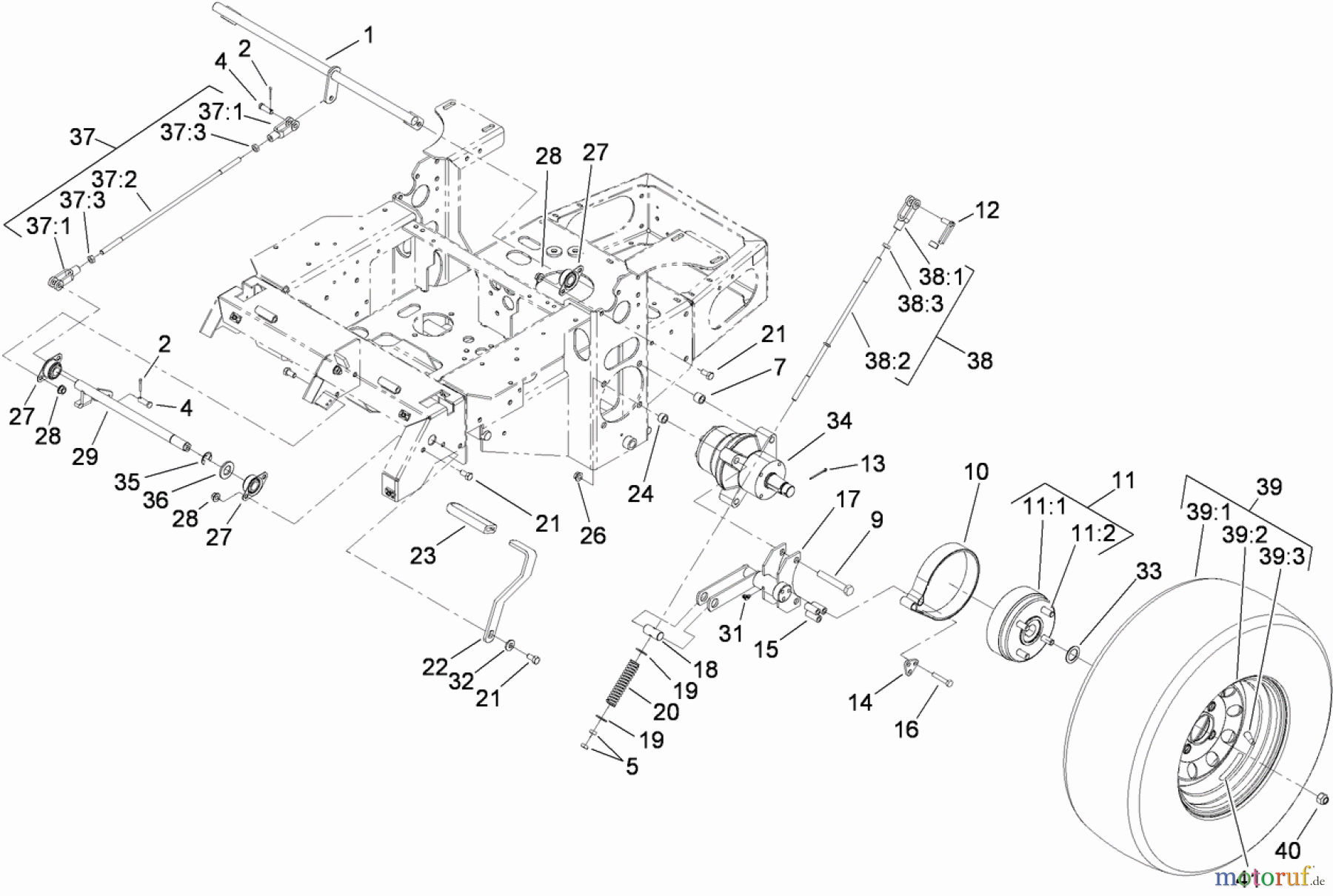  Zerto-Turn Mäher 74444 (Z400) - Toro Z Master Mower, 48