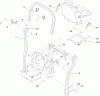 Zerto-Turn Mäher 74444 (Z400) - Toro Z Master Mower, 48" TURBO FORCE Side Discharge Deck (SN: 310000001 - 310999999) (2010) Spareparts ROLL-OVER PROTECTION SYSTEM ASSEMBLY NO. 119-6653