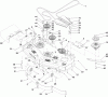 Zerto-Turn Mäher 74445 (Z400) - Toro Z Master Mower, 52" TURBO FORCE Side Discharge Deck (SN: 310000001 - 310999999) (2010) Spareparts DECK ASSEMBLY