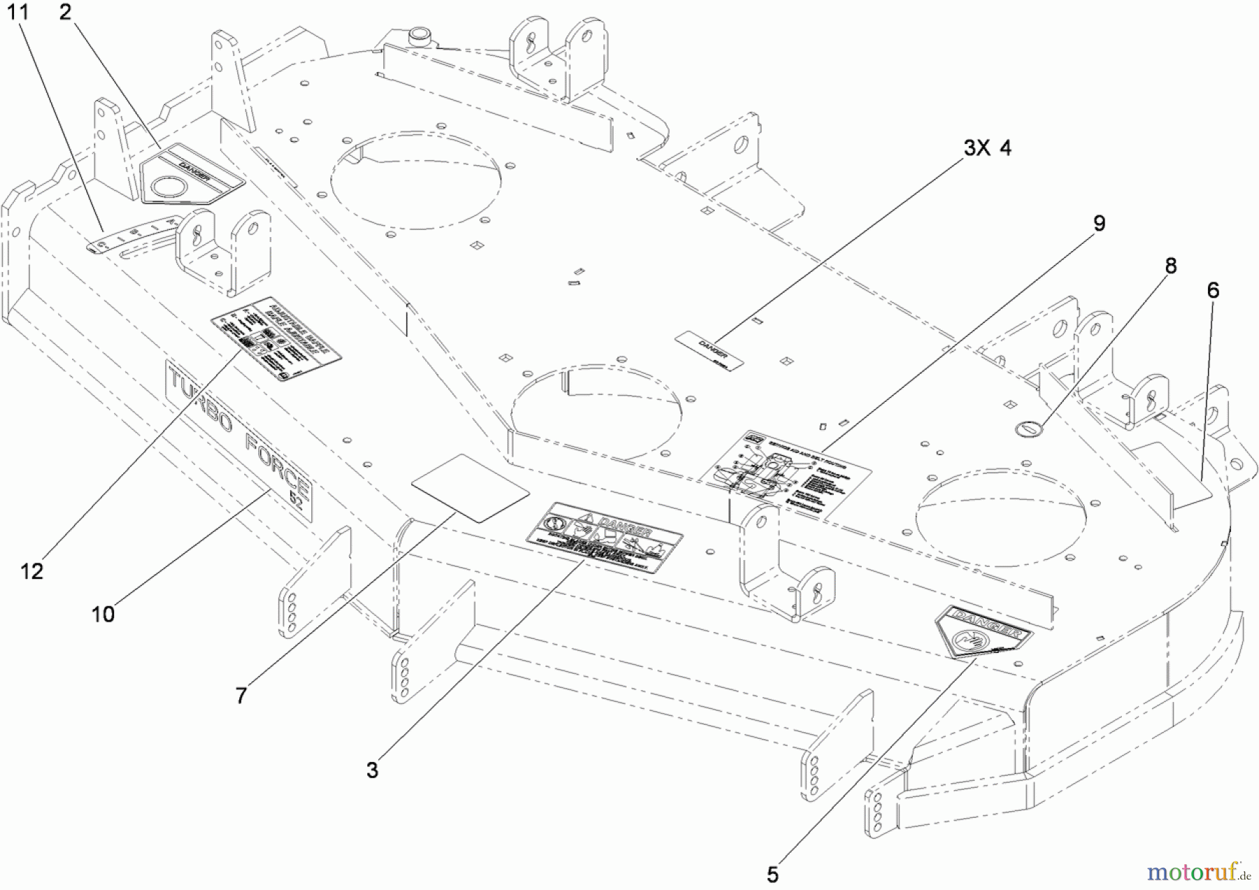  Zerto-Turn Mäher 74445 (Z400) - Toro Z Master Mower, 52