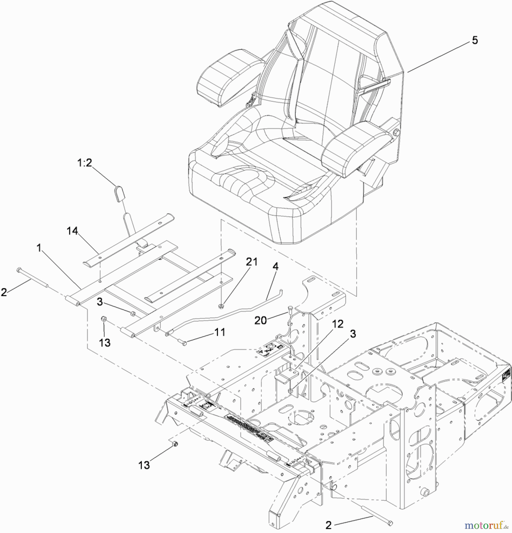  Zerto-Turn Mäher 74445 (Z400) - Toro Z Master Mower, 52