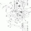 Zerto-Turn Mäher 74448 (Z400) - Toro Z Master Mower, 48" 7-Gauge Side Discharge Deck (SN: 290000001 - 290999999) (2009) Spareparts DECK ASSEMBLY