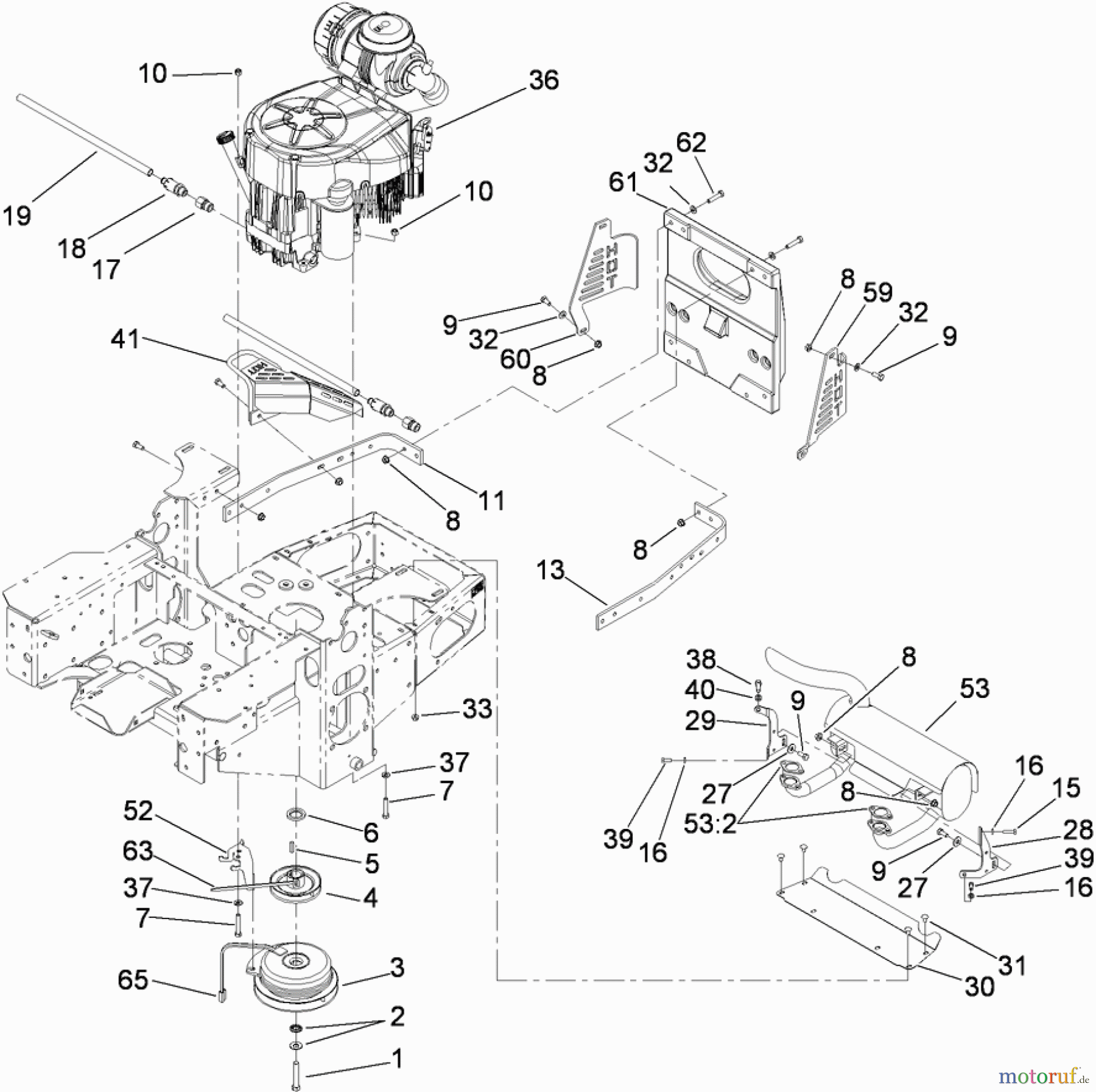  Zerto-Turn Mäher 74448 (Z400) - Toro Z Master Mower, 48