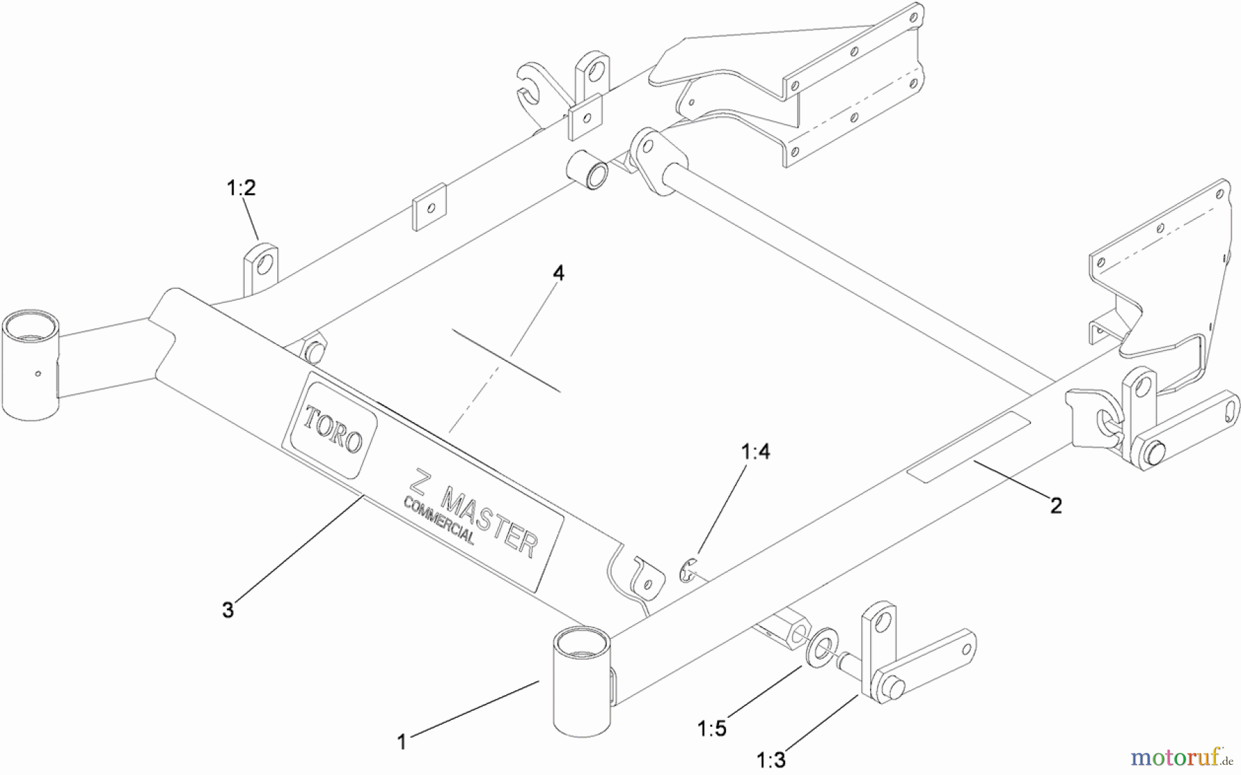  Zerto-Turn Mäher 74448 (Z400) - Toro Z Master Mower, 48