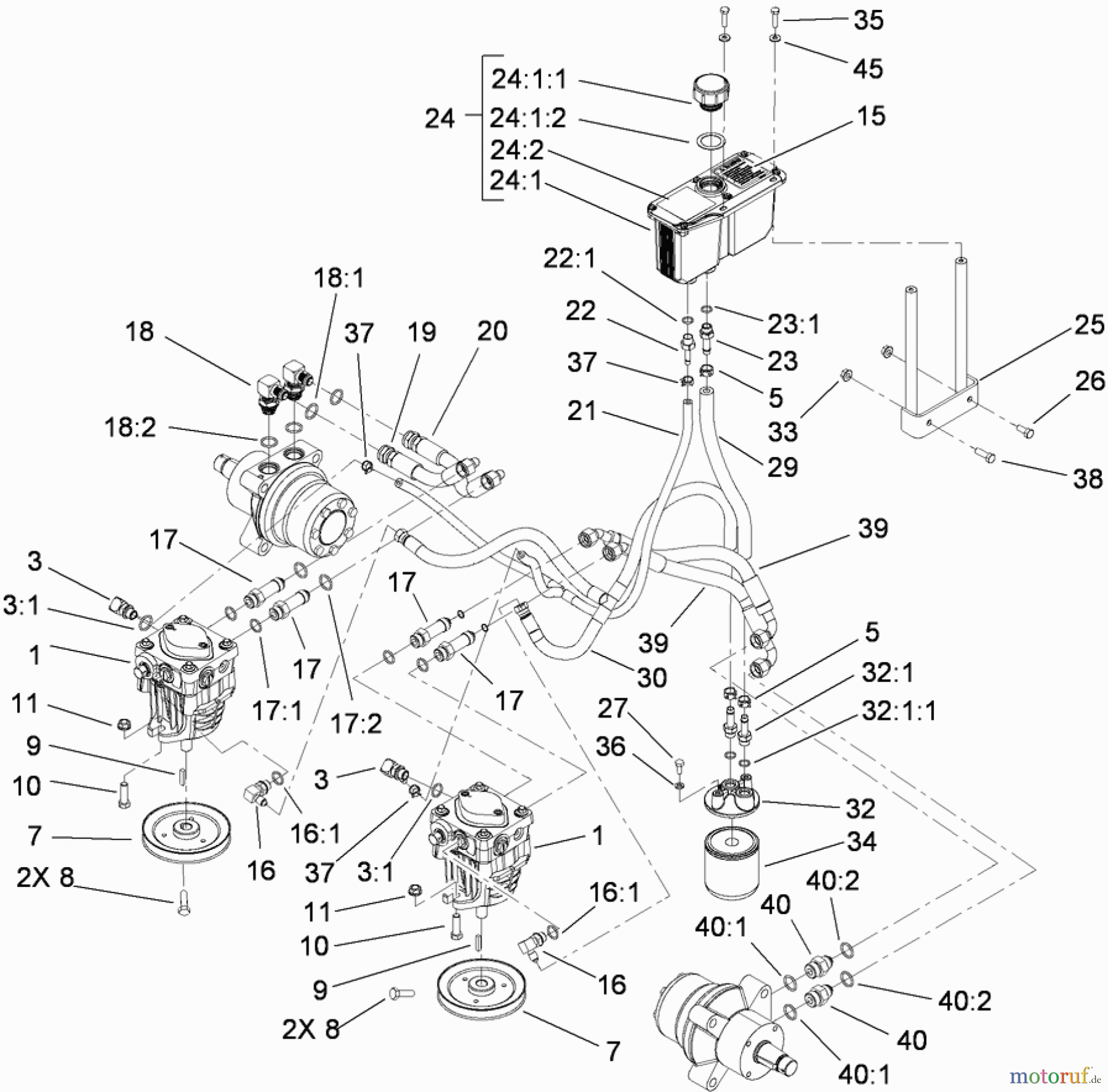  Zerto-Turn Mäher 74448 (Z400) - Toro Z Master Mower, 48