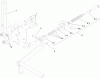 Zerto-Turn Mäher 74450TE (Z400) - Toro Z Master Mower, 122cm TURBO FORCE Side Discharge Deck (SN: 310000001 - 310999999) (2010) Spareparts RH MOTION CONTROL ASSEMBLY NO.109-3911