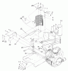 Zerto-Turn Mäher 74804TE (Z350) - Toro Z Master, 122cm Mower and Bagger (SN: 220000001 - 220999999) (2002) Spareparts EXHAUST ASSEMBLY