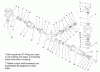 Zerto-Turn Mäher 74804TE (Z350) - Toro Z Master, 122cm Mower and Bagger (SN: 220000001 - 220999999) (2002) Spareparts GEARBOX ASSEMBLY