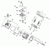 Zerto-Turn Mäher 74805 (Z355) - Toro Z Master 48" Mower and Bag (SN: 220000001 - 220999999) (2002) Spareparts HEAD/VALVE/BREATHER ASSEMBLY KOHLER ENGINE CH25S PS-68670