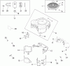 Zerto-Turn Mäher 74901 - Toro Z Master G3 Riding Mower, 48" TURBO FORCE Side Discharge Deck (SN: 290000001 - 290999999) (2009) Spareparts BLOWER HOUSING ASSEMBLY KOHLER CV680-3020