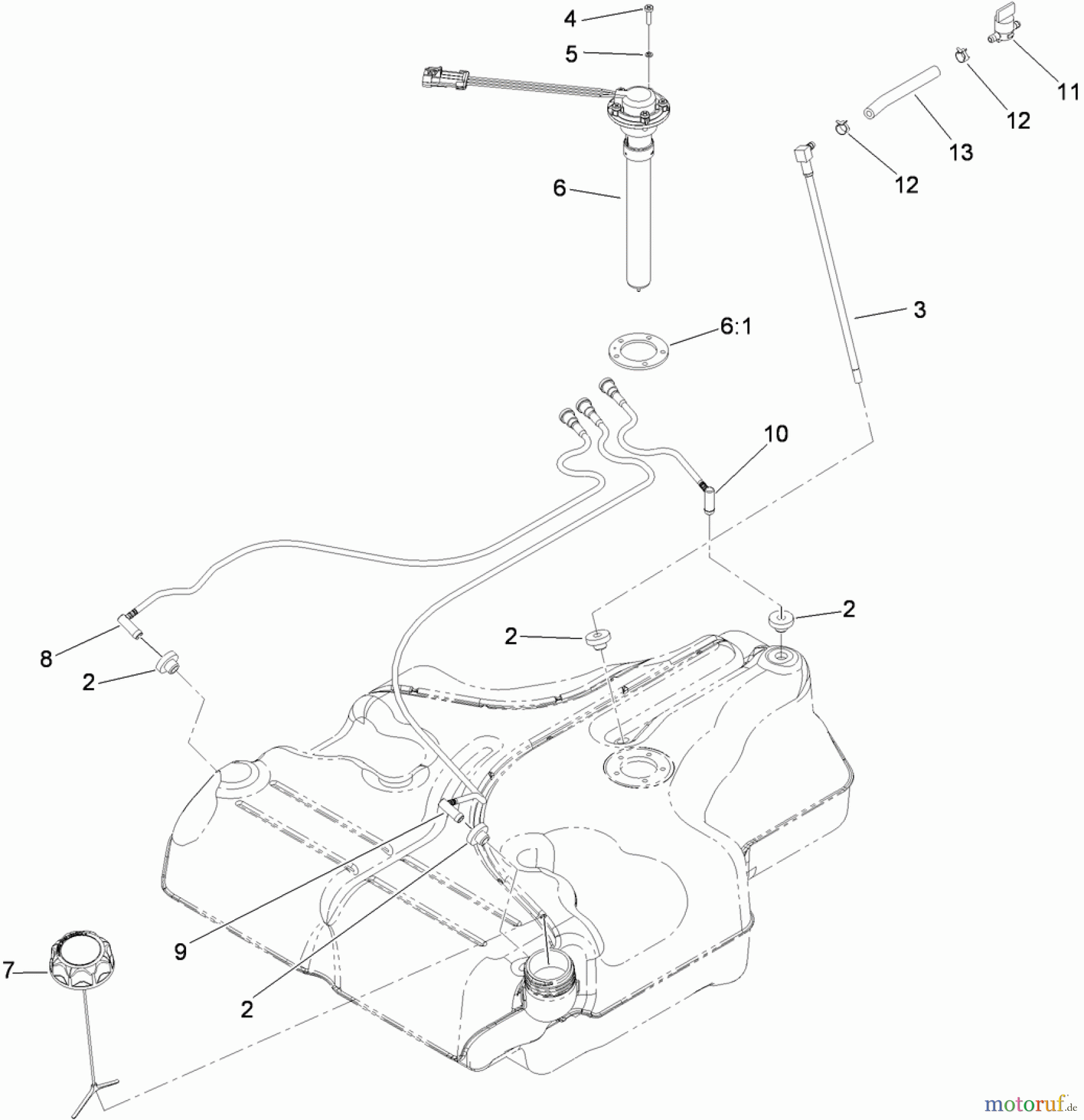  Zerto-Turn Mäher 74901 - Toro Z Master G3 Riding Mower, 48