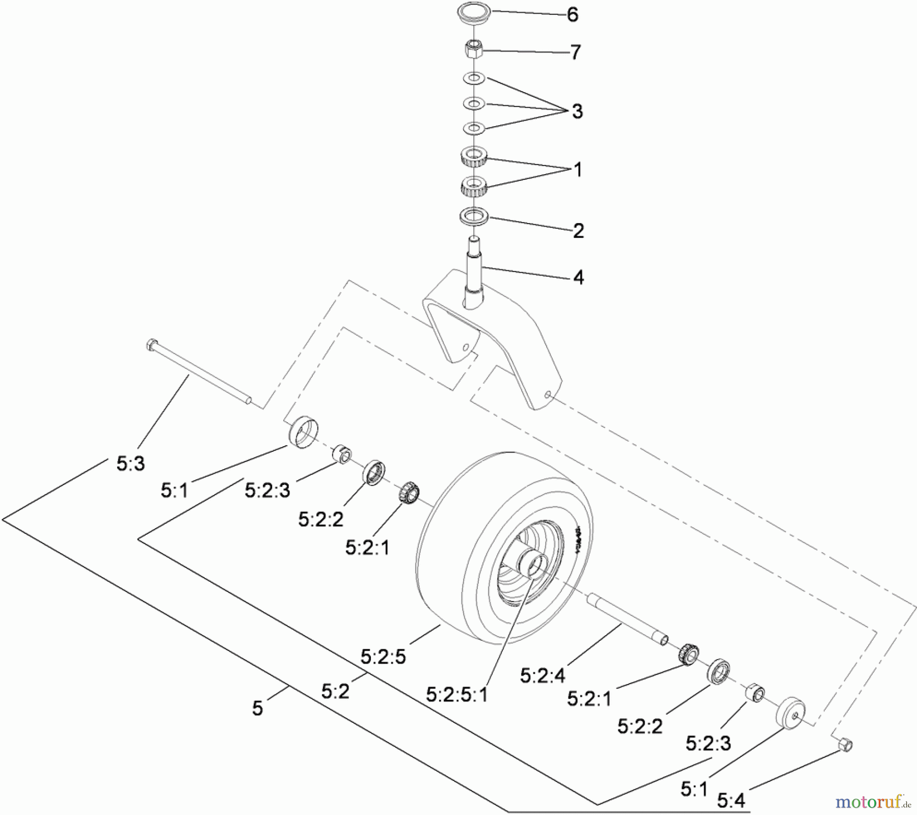  Zerto-Turn Mäher 74903 - Toro Z Master G3 Riding Mower, 52