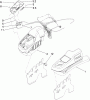 Zerto-Turn Mäher 74903 - Toro Z Master G3 Riding Mower, 52" TURBO FORCE Side Discharge Deck (SN: 290000001 - 290999999) (2009) Spareparts FENDER, CONSOLE AND CONTROL ASSEMBLY