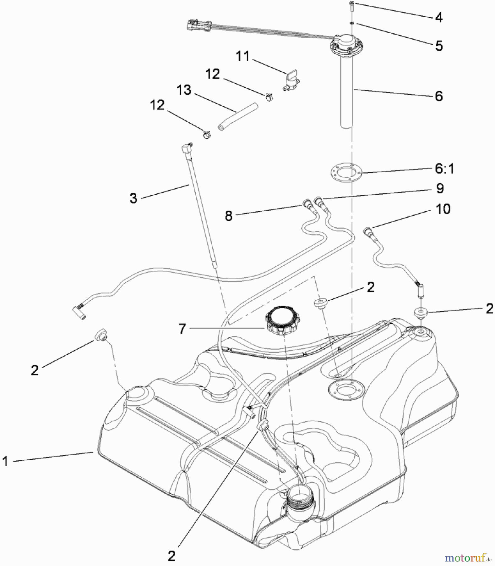  Zerto-Turn Mäher 74903 - Toro Z Master G3 Riding Mower, 52