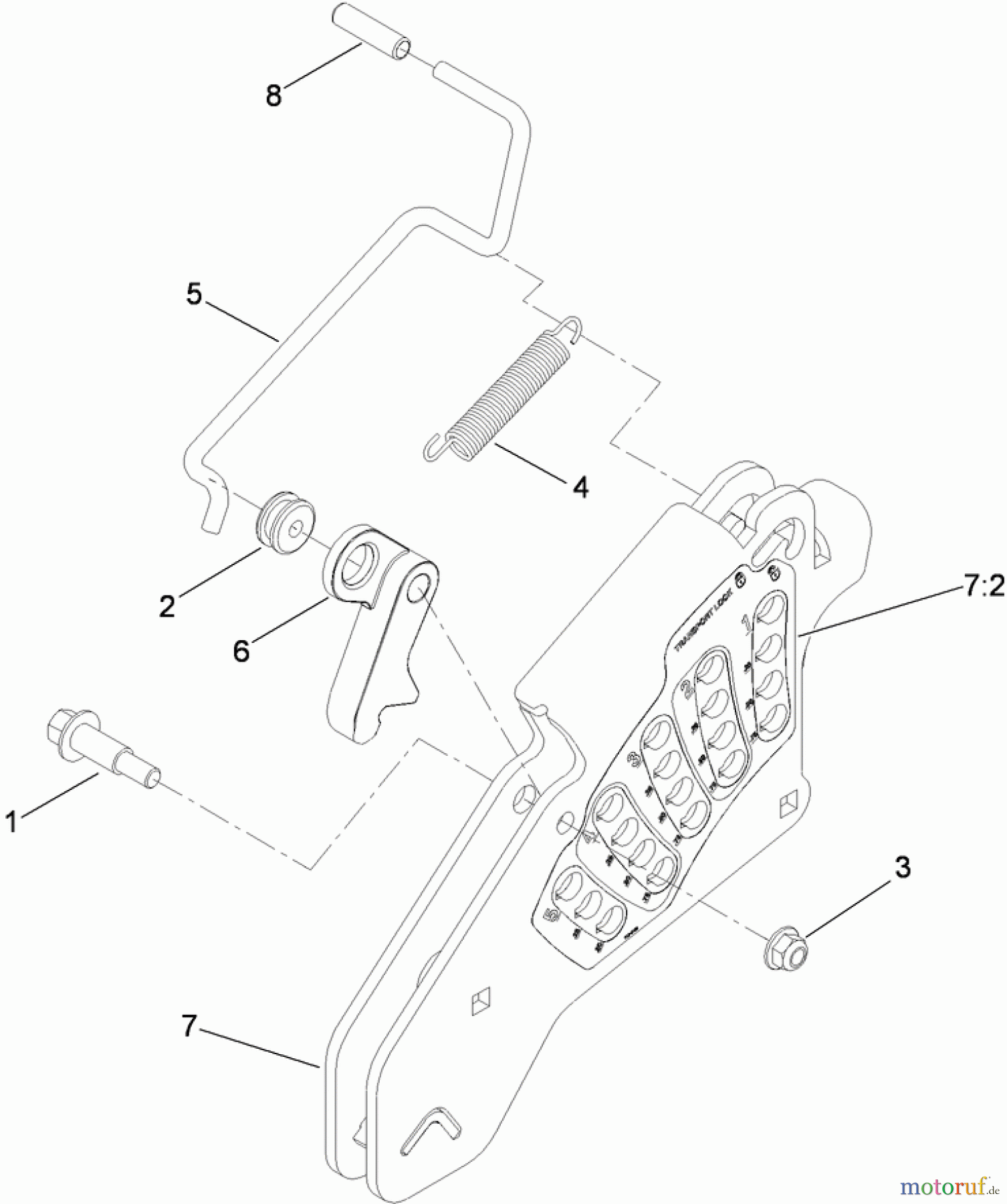  Zerto-Turn Mäher 74903 - Toro Z Master G3 Riding Mower, 52