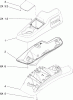 Zerto-Turn Mäher 74903 - Toro Z Master G3 Riding Mower, 52" TURBO FORCE Side Discharge Deck (SN: 310000001 - 310999999) (2010) Spareparts LH CONSOLE ASSEMBLY NO. 115-7403