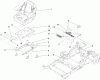 Zerto-Turn Mäher 74903 - Toro Z Master G3 Riding Mower, 52" TURBO FORCE Side Discharge Deck (SN: 310000001 - 310999999) (2010) Spareparts SEAT MOUNTING ASSEMBLY