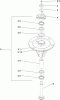 Zerto-Turn Mäher 74903 - Toro Z Master G3 Riding Mower, 52" TURBO FORCE Side Discharge Deck (SN: 310000001 - 310999999) (2010) Spareparts SPINDLE ASSEMBLY NO. 117-6158