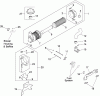 Zerto-Turn Mäher 74923TE - Toro Z Master G3 Riding Mower, 132cm TURBO FORCE Side Discharge Deck (SN: 290000001 - 290999999) (2009) Spareparts AIR INTAKE AND FILTRATION ASSEMBLY KOHLER CV730-3118