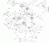 Zerto-Turn Mäher 74925TE - Toro Z Master G3 Riding Mower, 152cm TURBO FORCE Side Discharge Deck (SN: 311000001 - 311999999) (2011) Spareparts DECK ASSEMBLY