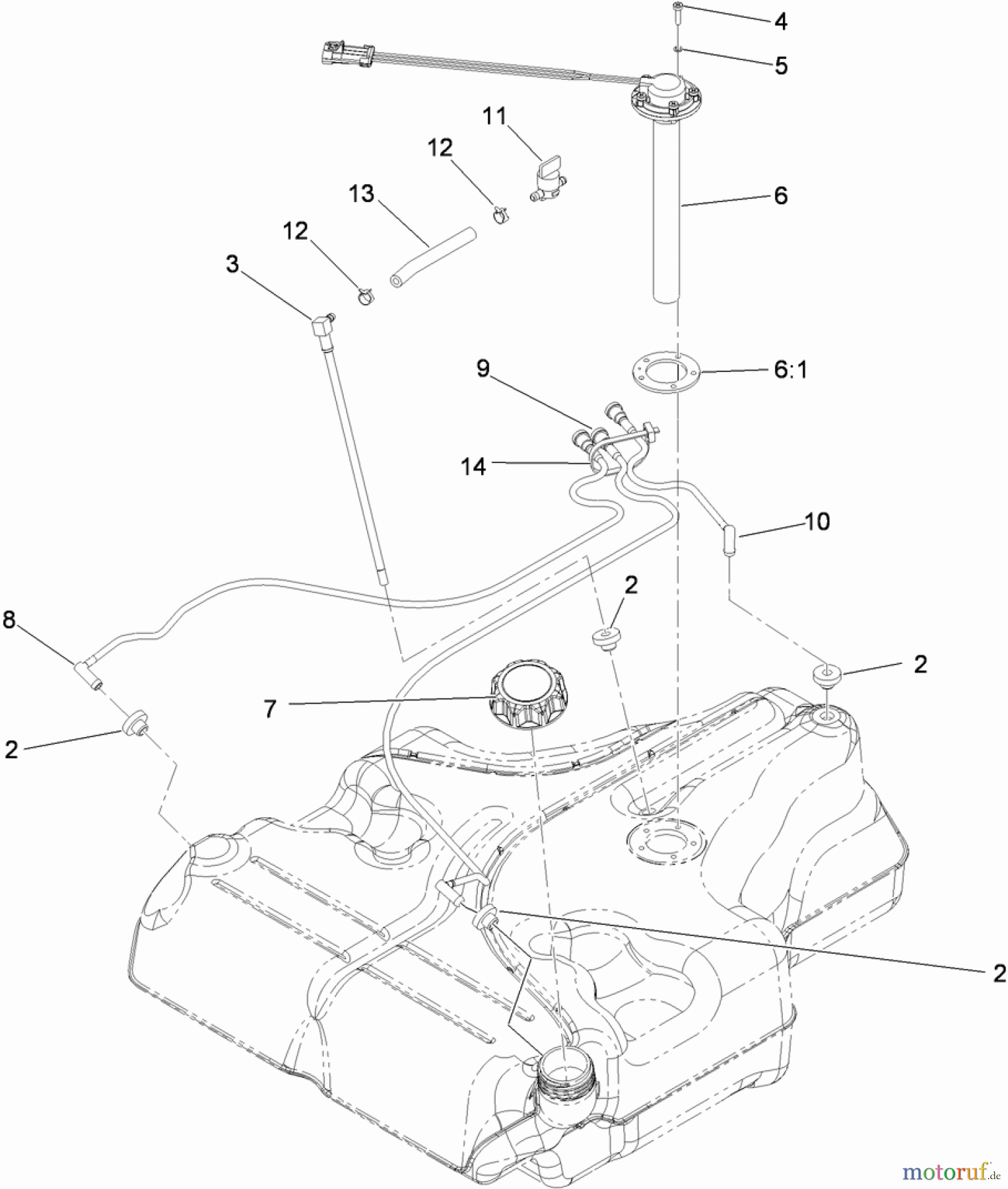  Zerto-Turn Mäher 74926 - Toro Z Master G3 Riding Mower, 60