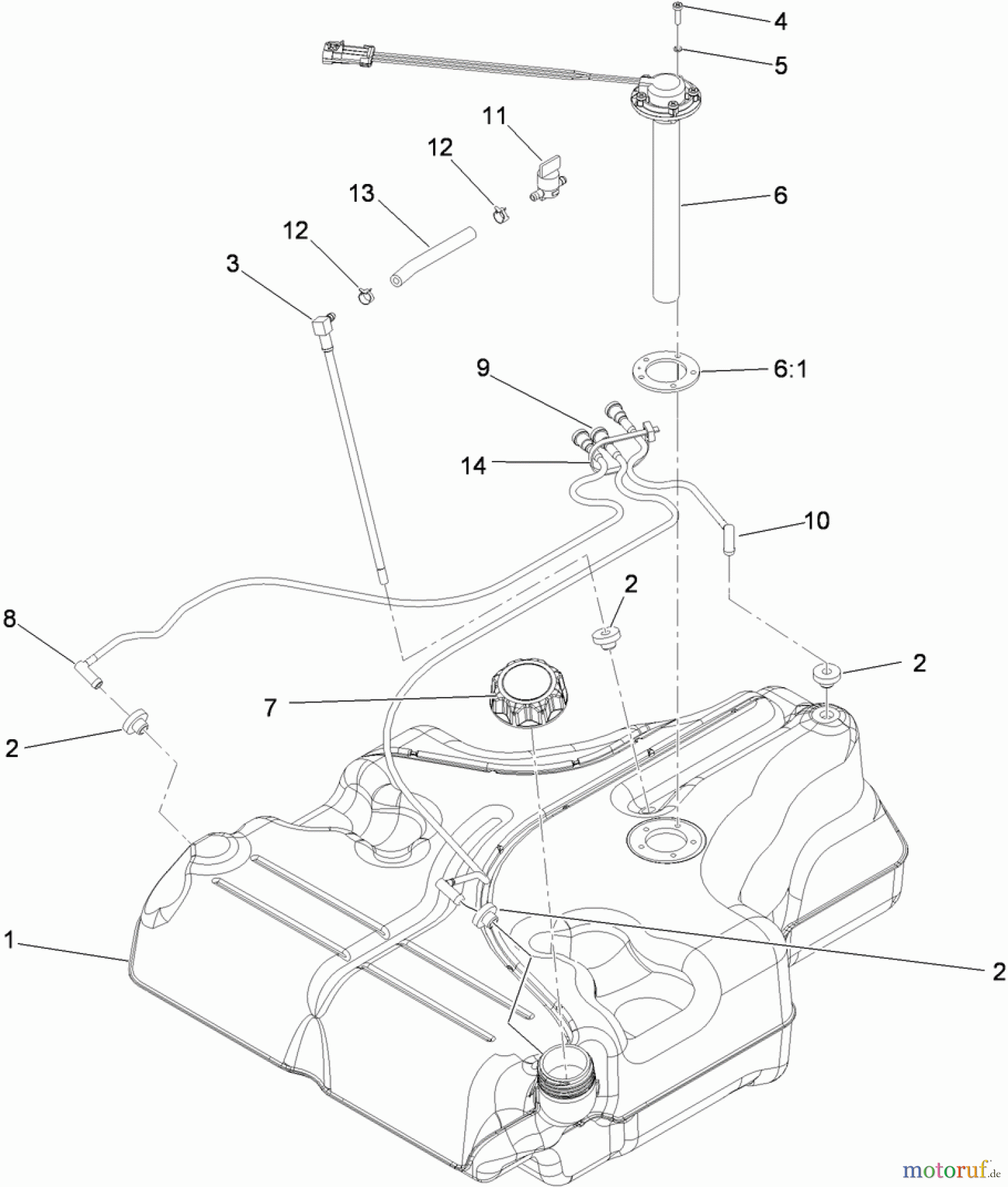  Zerto-Turn Mäher 74927 - Toro Z Master G3 Riding Mower, 72