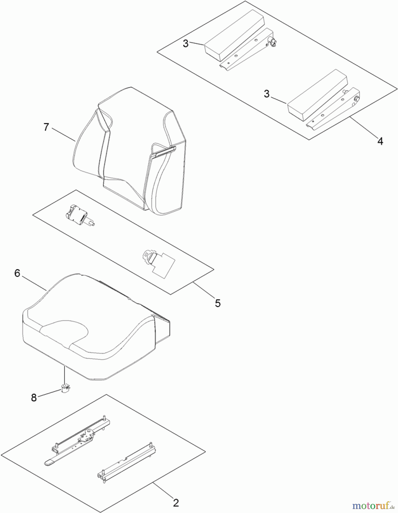  Zerto-Turn Mäher 74953 - Toro Z Master G3 Riding Mower, 52