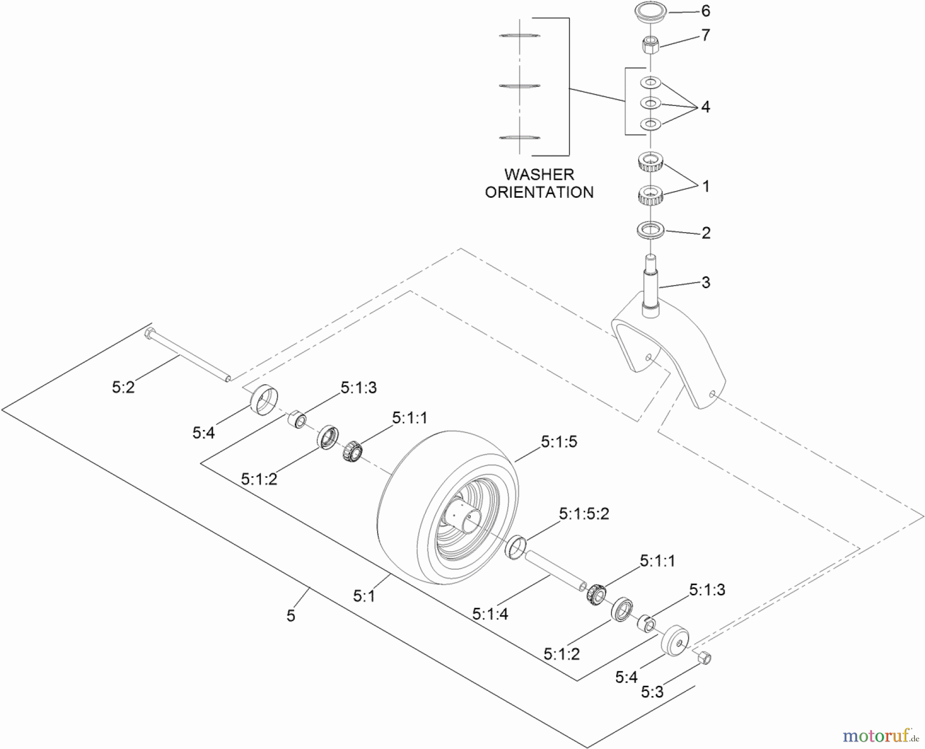  Zerto-Turn Mäher 74953 - Toro Z Master G3 Riding Mower, 52