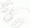 Zerto-Turn Mäher 74954 - Toro Z Master Commercial 3000 Series Riding Mower, 60" TURBO FORCE Side Discharge Deck (SN: 313000001 - 313999999) (2013) Spareparts FENDER, CONSOLE AND CONTROL ASSEMBLY