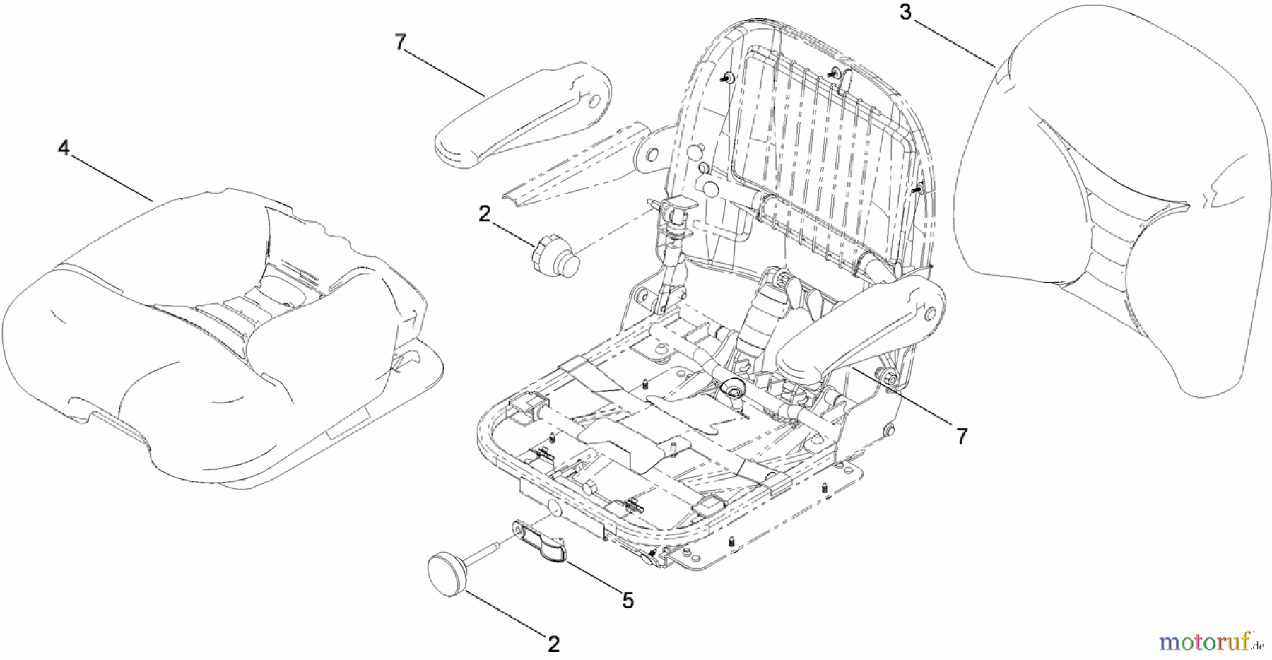  Zerto-Turn Mäher 74965CP - Toro Z Master G3 Riding Mower, 60