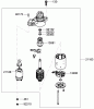 Zerto-Turn Mäher 74967CP - Toro Z Master G3 Riding Mower, 72" TURBO FORCE Side Discharge Deck (SN: 290000001 - 290999999) (2009) Spareparts STARTER ASSEMBLY KAWASAKI FXT00V-AS06