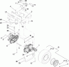 Zerto-Turn Mäher 79408 (Z300) - Toro Z Master Mower, 34" 7-Gauge Side Discharge Deck (SN: 280000001 - 280999999) (2008) Spareparts HYDRAULIC DRIVE ASSEMBLY