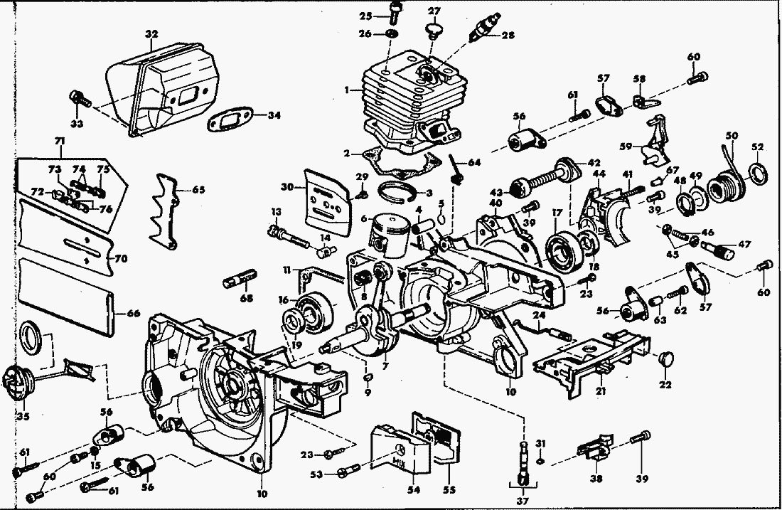 spare parts list