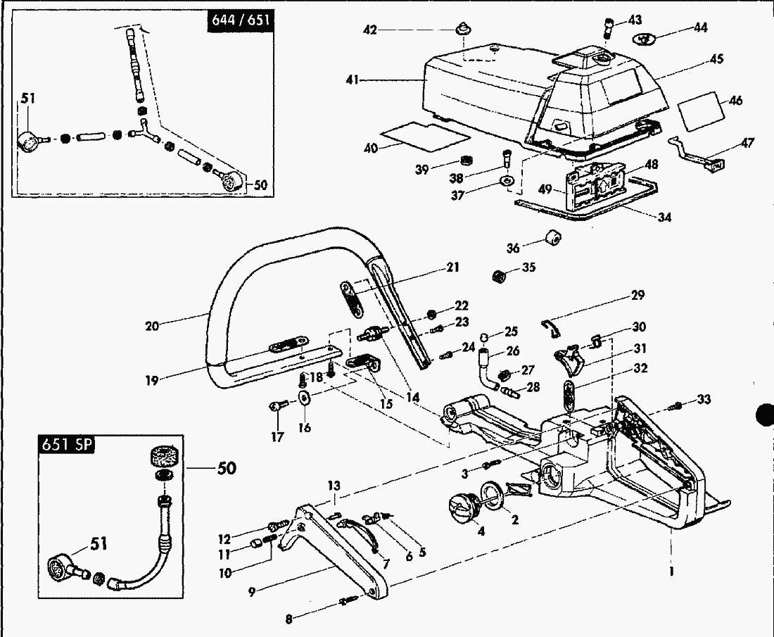 spare parts list