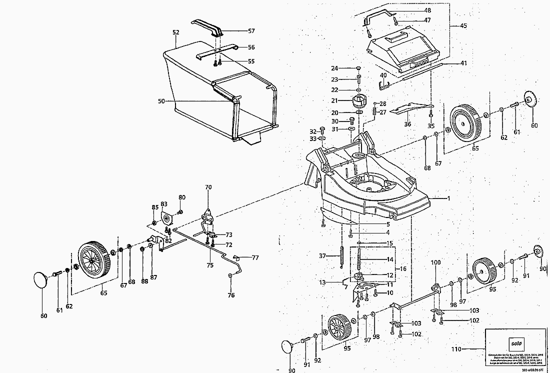 spare parts list