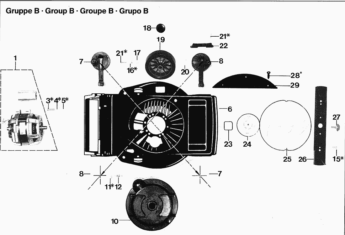 spare parts list