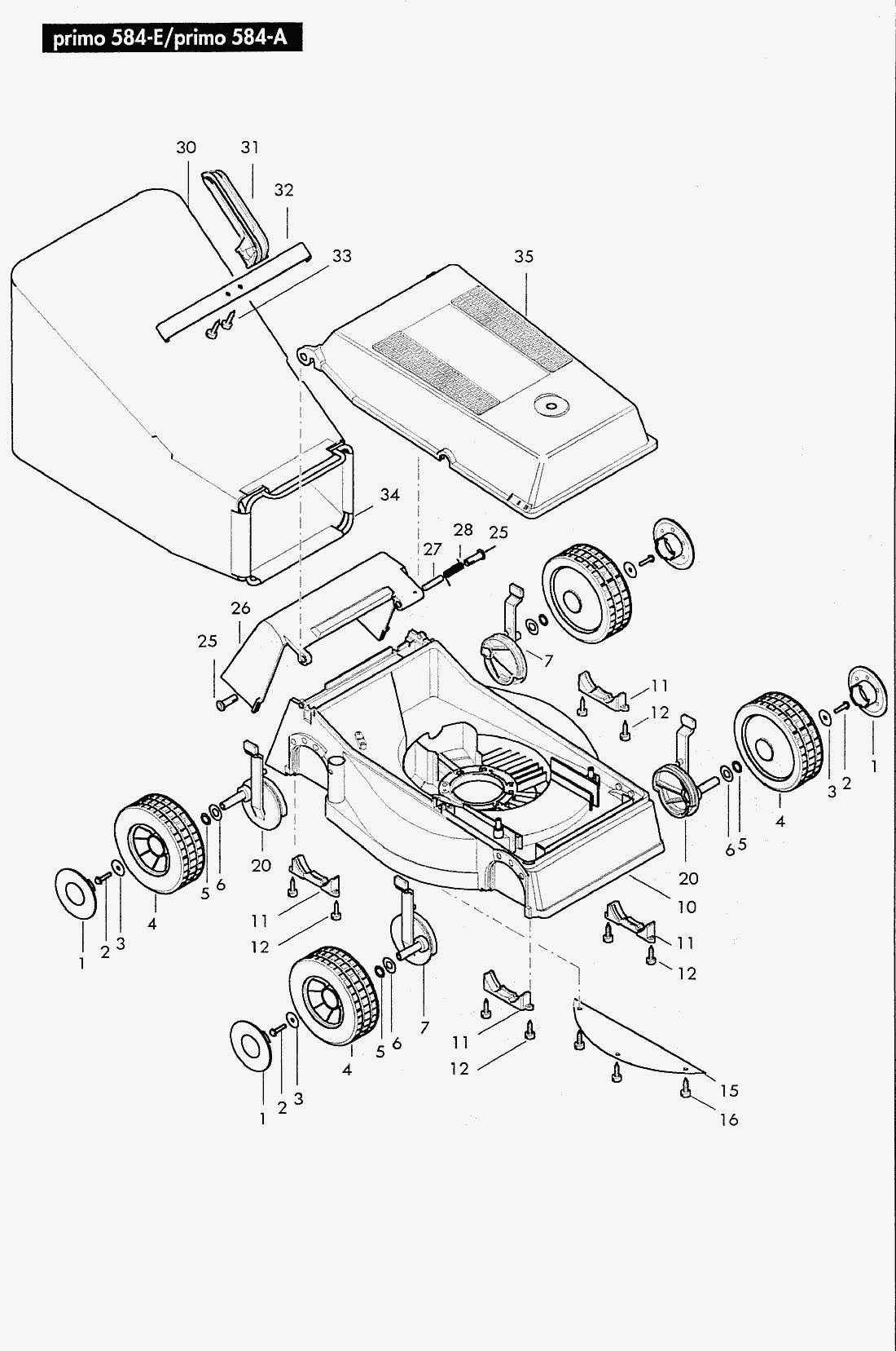 spare parts list