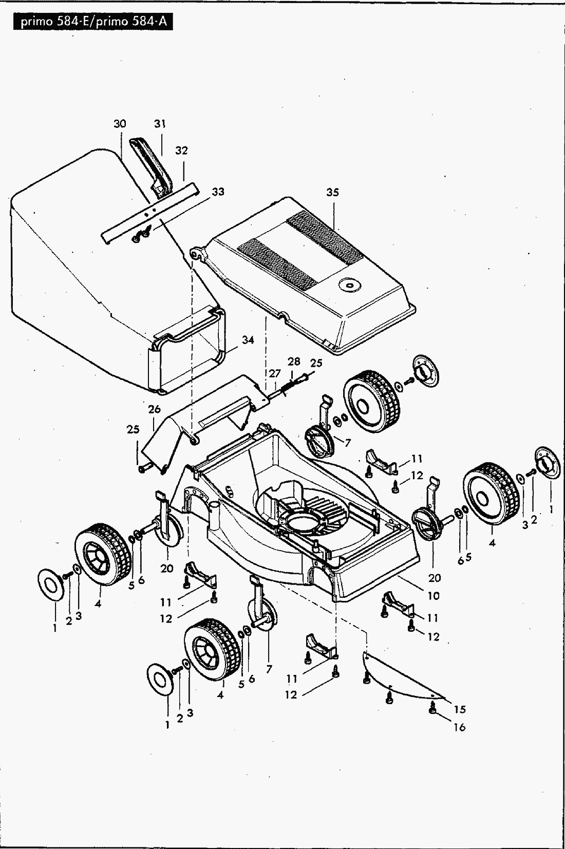 spare parts list