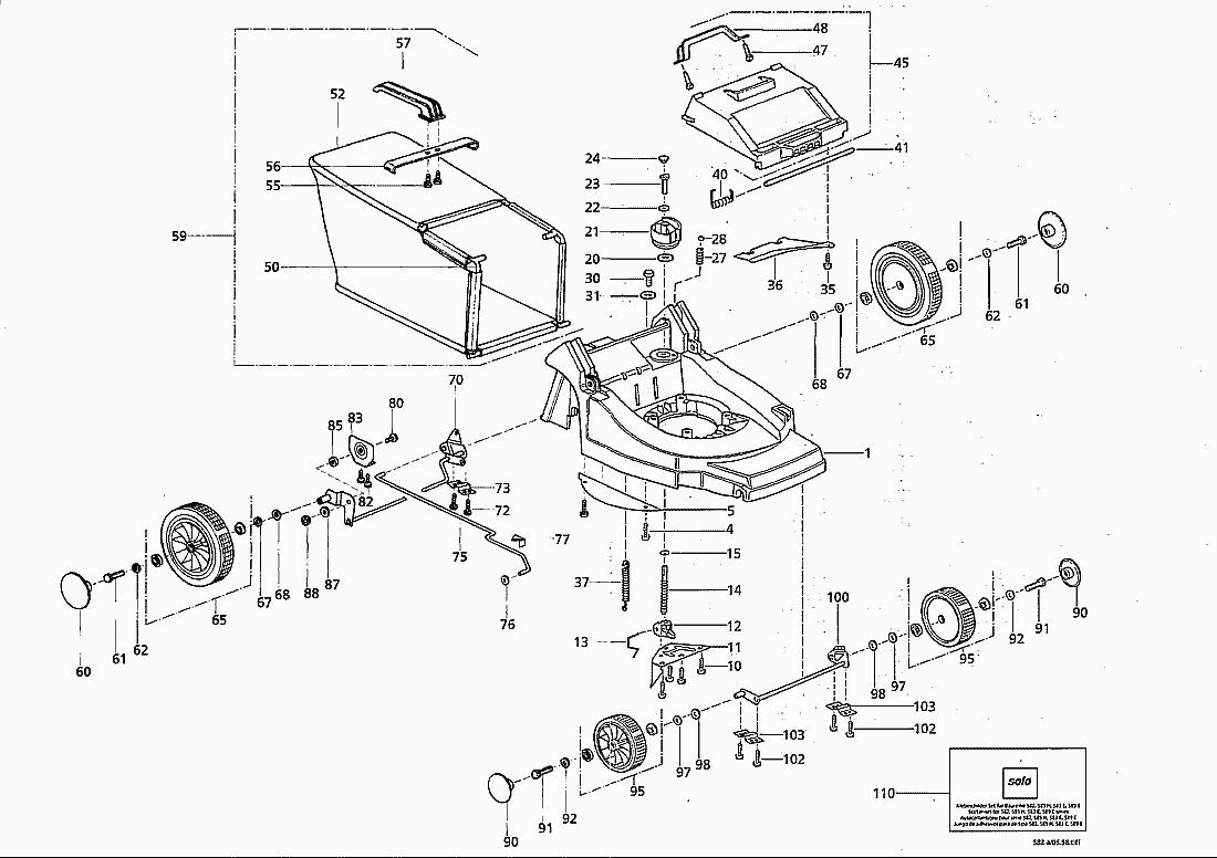 spare parts list