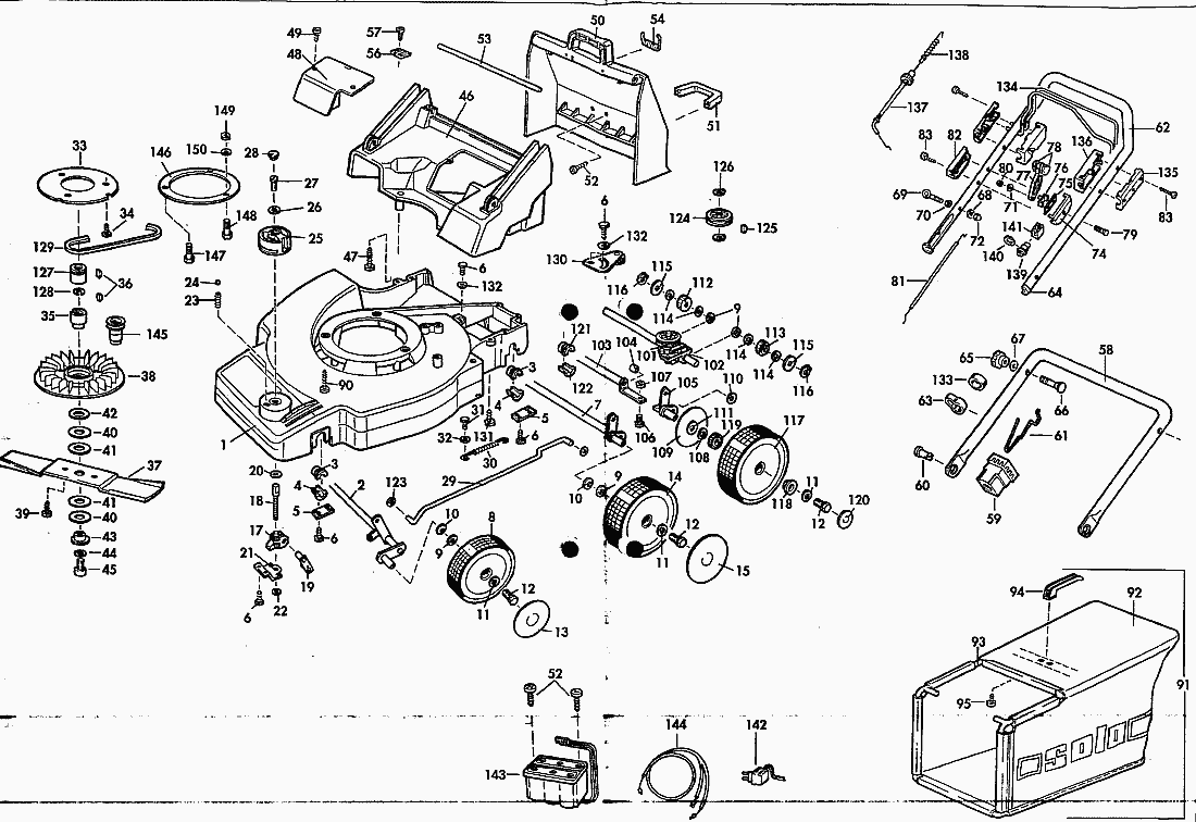 spare parts list