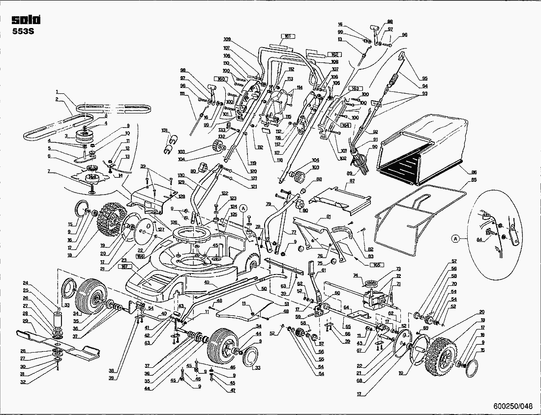 Spare Parts Lists for Solo Lawn Mower Spare parts list kpl. - Spare ...