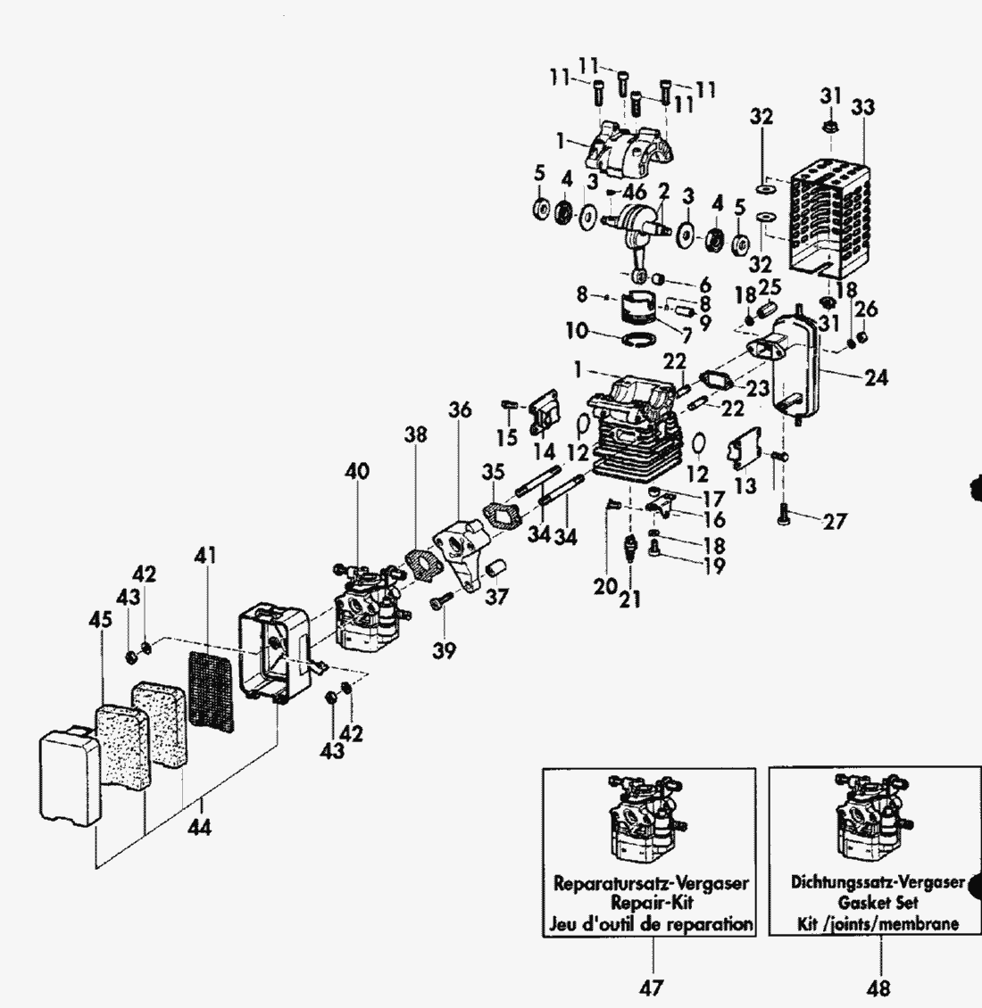 spare parts list