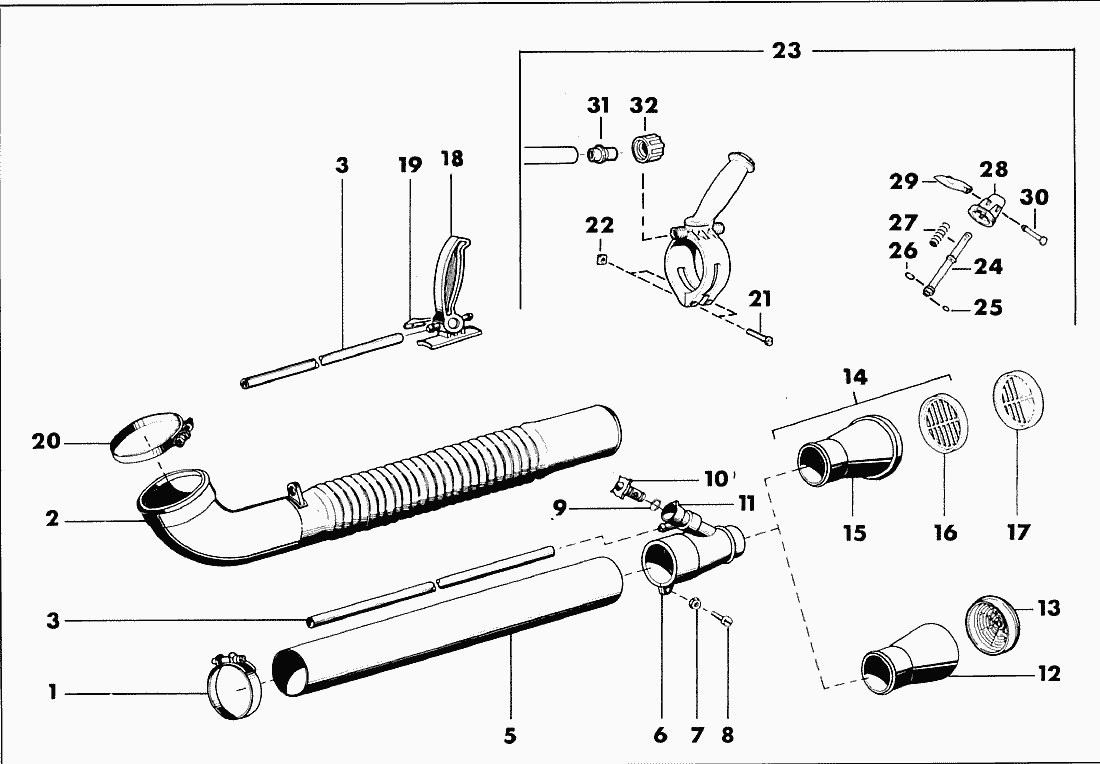 spare parts list