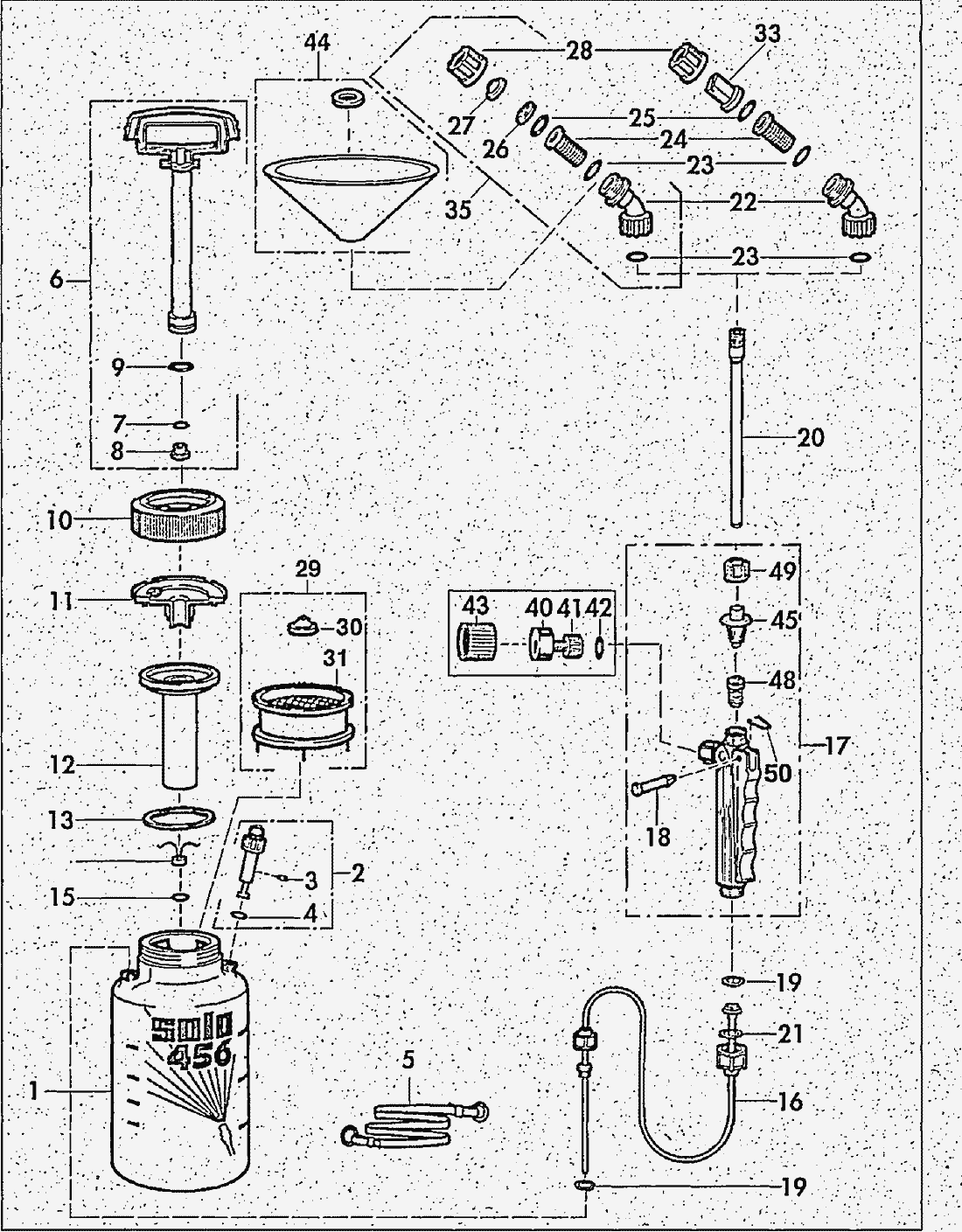 spare parts list