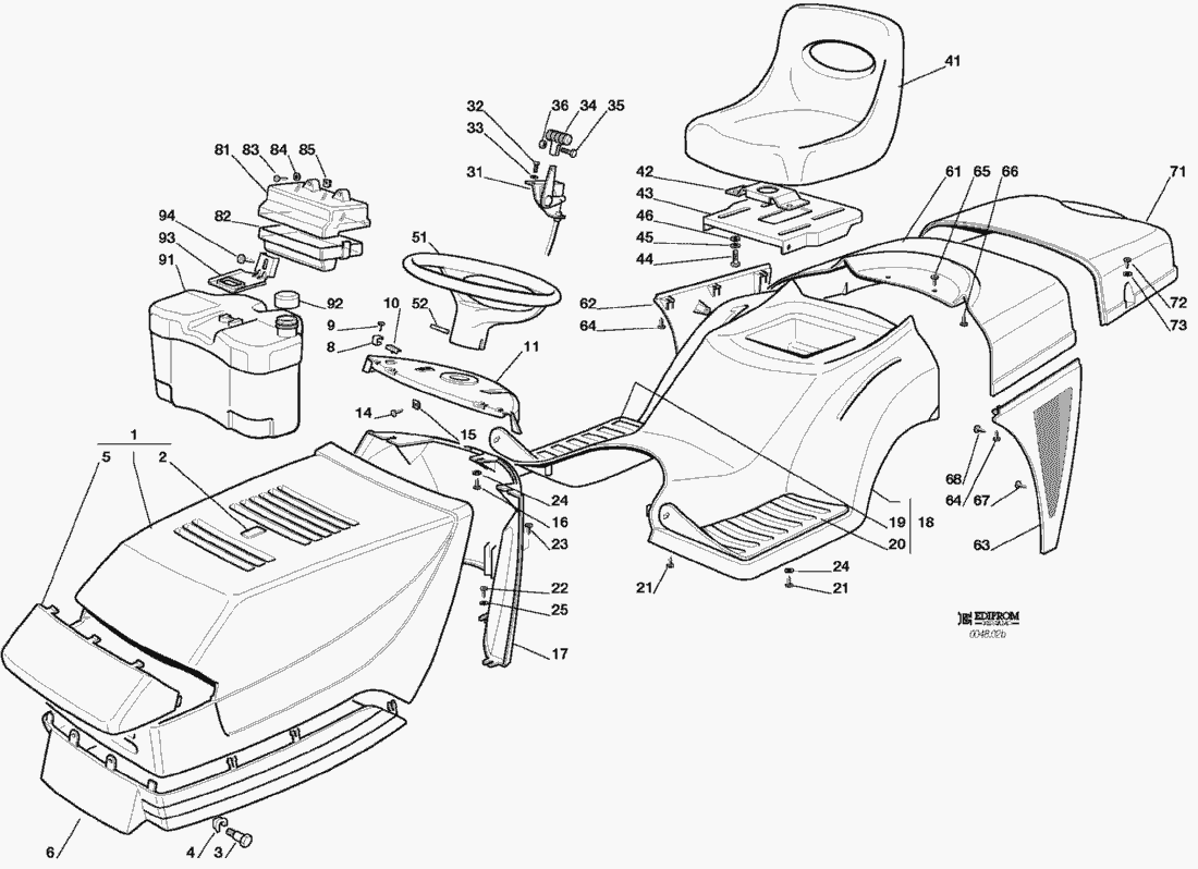 spare parts list