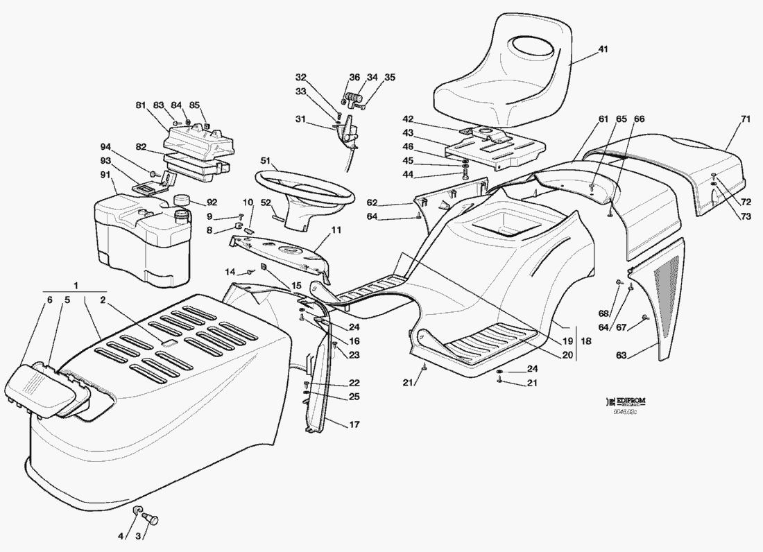 spare parts list