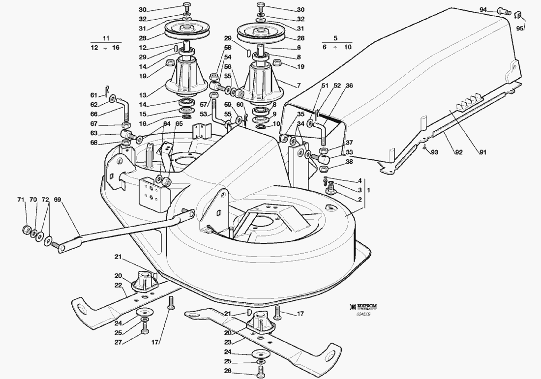 spare parts list