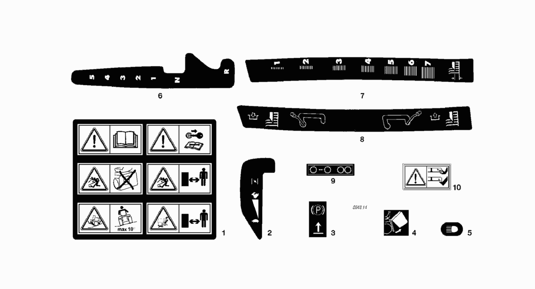 spare parts list