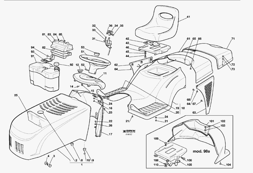 spare parts list