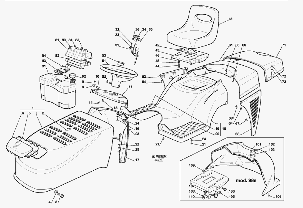 spare parts list